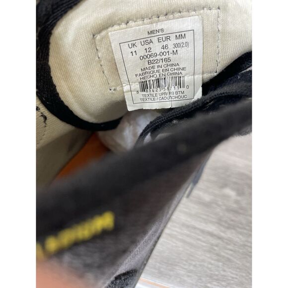 Palladium Black Canvas Fabric Turn Down Lace Up Combat Boots Men Sz 12M US/46EU - Picture 8 of 16